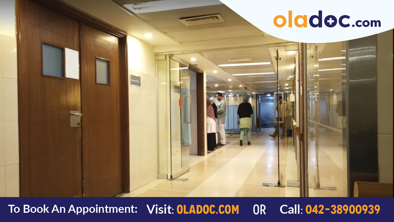 Lobby at Maroof International Hospital Islamabad